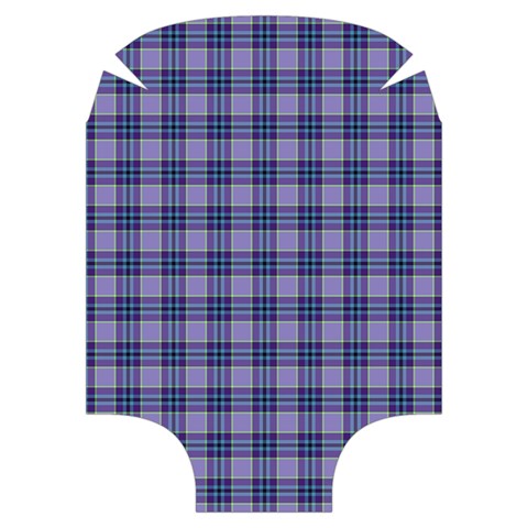 Purple Plaid Tartan 1 Luggage Cover (Medium) from ArtsNow.com Back