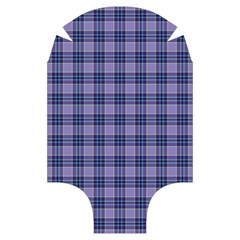 Purple Plaid Tartan 1 Luggage Cover (Small) from ArtsNow.com Front