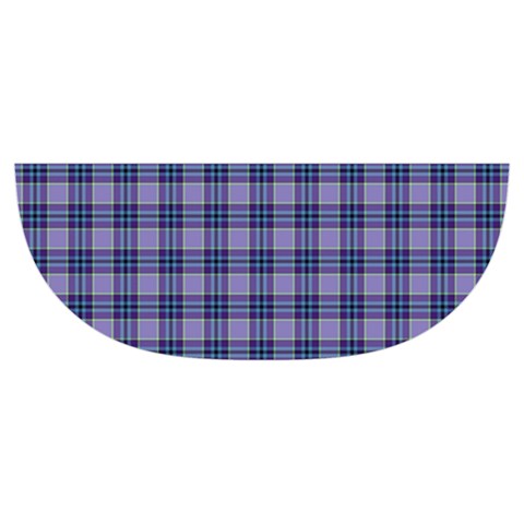 Purple Plaid Tartan 1 Kids  Hooded Rain Ponchos from ArtsNow.com Brim