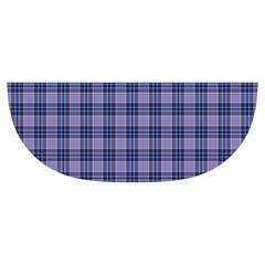 Purple Plaid Tartan 1 Kids  Hooded Rain Ponchos from ArtsNow.com Brim