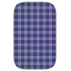 Purple Plaid Tartan 1 Waist Pouch (Small) from ArtsNow.com Front