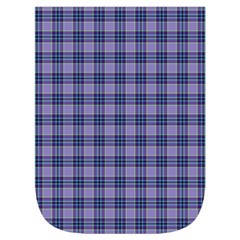 Purple Plaid Tartan 1 Waist Pouch (Small) from ArtsNow.com Front Pocket