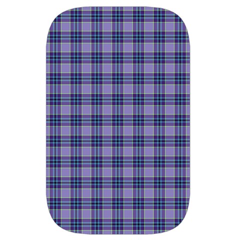 Purple Plaid Tartan 1 Waist Pouch (Small) from ArtsNow.com Back