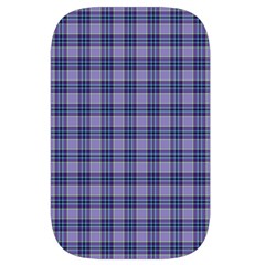 Purple Plaid Tartan 1 Waist Pouch (Small) from ArtsNow.com Back