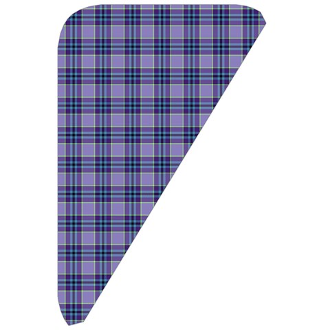 Purple Plaid Tartan 1 Belt Pouch Bag (Small) from ArtsNow.com Front Right