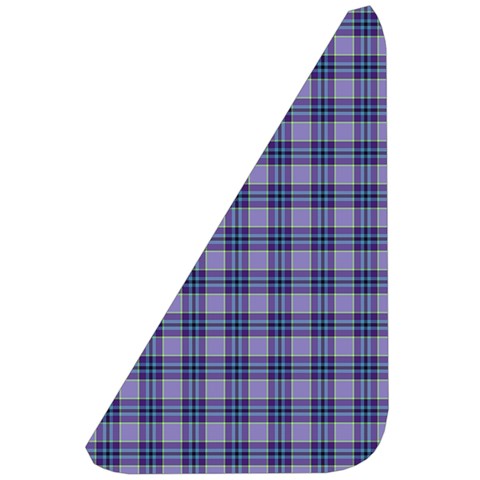 Purple Plaid Tartan 1 Belt Pouch Bag (Small) from ArtsNow.com Front Left