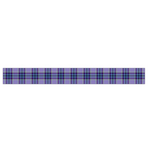 Purple Plaid Tartan 1 Waist Pouch (Large) from ArtsNow.com Bottom