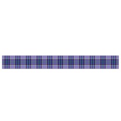 Purple Plaid Tartan 1 Waist Pouch (Large) from ArtsNow.com Bottom