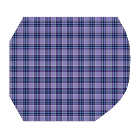 Purple Plaid Tartan 1 Belt Pouch Bag (Large) from ArtsNow.com Tape