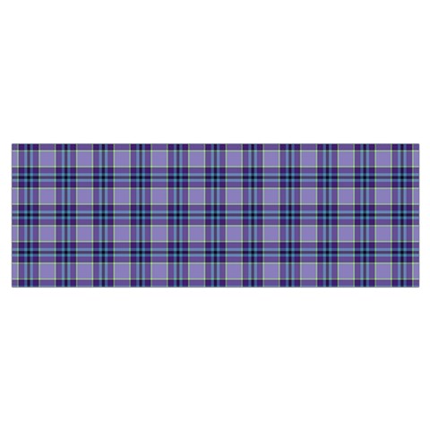 Purple Plaid Tartan 1 Wristlet Pouch Bag (Small) from ArtsNow.com Bottom