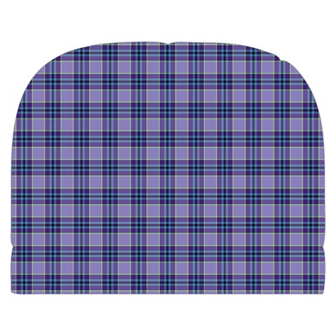 Purple Plaid Tartan 1 Make Up Case (Small) from ArtsNow.com Front