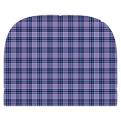 Purple Plaid Tartan 1 Make Up Case (Small) from ArtsNow.com Front