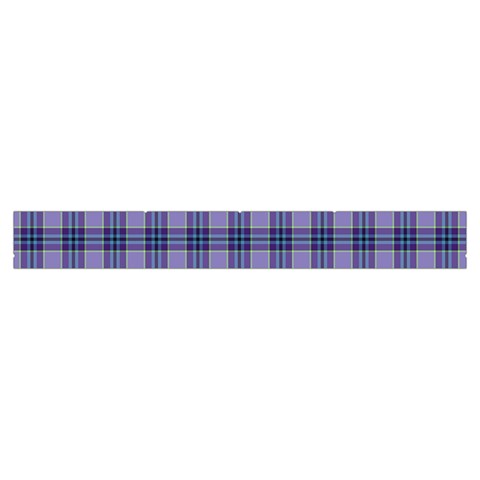 Purple Plaid Tartan 1 Make Up Case (Small) from ArtsNow.com Zipper Tape Back