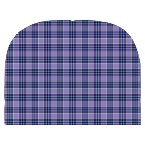 Purple Plaid Tartan 1 Make Up Case (Medium) from ArtsNow.com Front