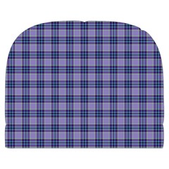 Purple Plaid Tartan 1 Make Up Case (Large) from ArtsNow.com Front