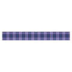 Purple Plaid Tartan 1 Make Up Case (Large) from ArtsNow.com Zipper Front