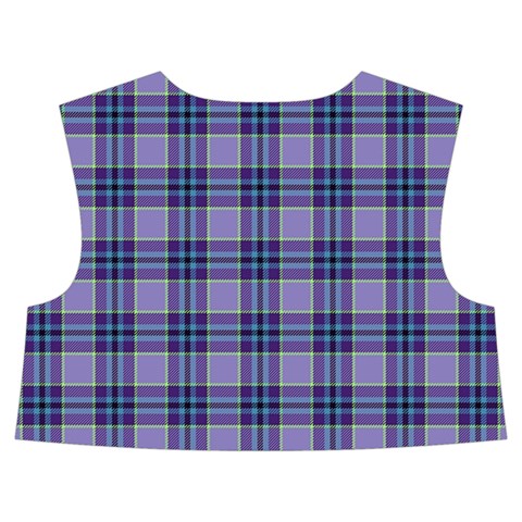 Purple Plaid Tartan 1 Kids  Midi Sailor Dress from ArtsNow.com Back Top