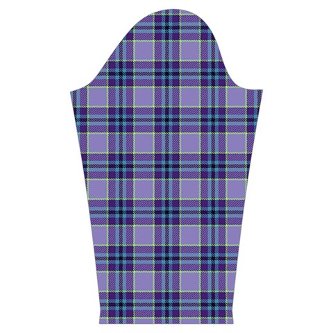 Purple Plaid Tartan 1 Kids  Midi Sailor Dress from ArtsNow.com Sleeve Right