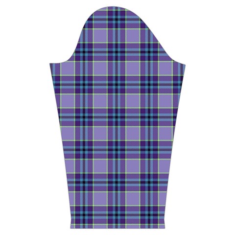 Purple Plaid Tartan 1 Kids  Midi Sailor Dress from ArtsNow.com Sleeve Left