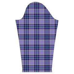 Purple Plaid Tartan 1 Kids  Midi Sailor Dress from ArtsNow.com Sleeve Left