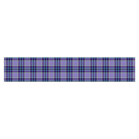 Purple Plaid Tartan 1 Women s Crop Top Pleated Skater Rave Skirt from ArtsNow.com Waistband