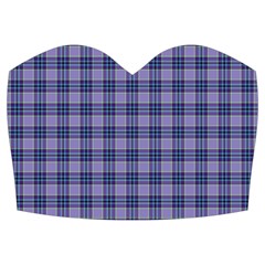 Purple Plaid Tartan 1 Knee Front Top