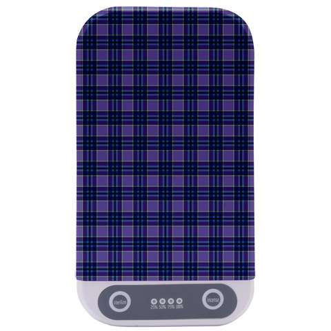 Purple Plaid Tartan 1 Sterilizers from ArtsNow.com Front