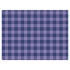 Purple Plaid Tartan 1 Two Sides Premium Plush Fleece Blanket (Baby Size) from ArtsNow.com 40 x30  Blanket Front