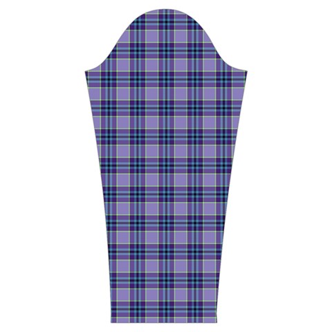 Purple Plaid Tartan 1 Women s Cut Out Long Sleeve T Sleeve Right