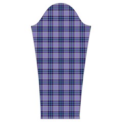 Purple Plaid Tartan 1 Women s Cut Out Long Sleeve T Sleeve Right