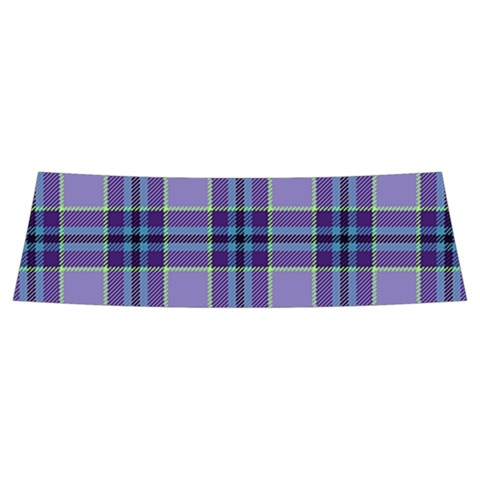 Purple Plaid Tartan 1 Men s Side Zip Front Pouch Ski And Snowboard Bib Pants	 from ArtsNow.com Front Top