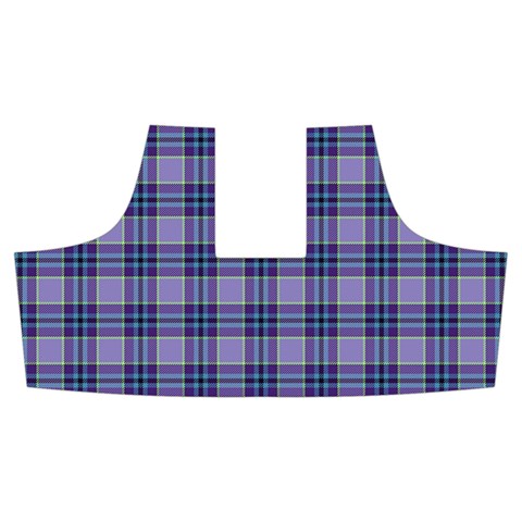 Purple Plaid Tartan 1 Men s Side Zip Front Pouch Ski And Snowboard Bib Pants	 from ArtsNow.com Front