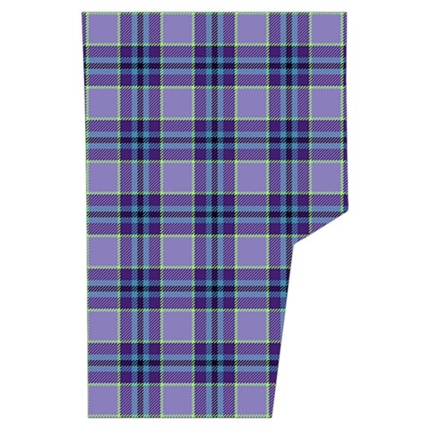 Purple Plaid Tartan 1 Men s Side Zip Front Pouch Ski And Snowboard Bib Pants	 from ArtsNow.com Back Left Centre