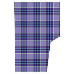 Purple Plaid Tartan 1 Men s Side Zip Front Pouch Ski And Snowboard Bib Pants	 from ArtsNow.com Back Left Centre