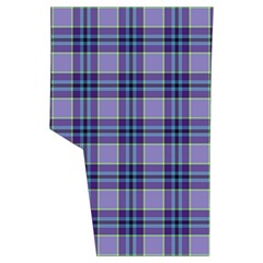 Purple Plaid Tartan 1 Men s Side Zip Front Pouch Ski And Snowboard Bib Pants	 from ArtsNow.com Back Right Center