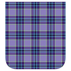 Purple Plaid Tartan 1 Men s Side Zip Front Pouch Ski And Snowboard Bib Pants	 from ArtsNow.com Right Pocket