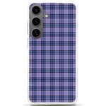 Purple Plaid Tartan 1 Samsung Galaxy S24 Ultra 6.9 Inch TPU UV Case