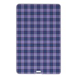 Purple Plaid Tartan 1 Name Card Style USB Flash Drive