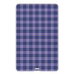 Purple Plaid Tartan 1 Name Card Style USB Flash Drive from ArtsNow.com Back