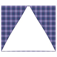 Purple Plaid Tartan 1 Automatic Folding Umbrella with Case (Small) from ArtsNow.com 19.98 x16.78  Umbrella - 1