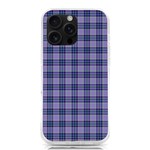 Purple Plaid Tartan 1 iPhone 16 Pro Max TPU UV Print Case