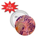 Pink ribbon 1.75  Buttons (10 pack)