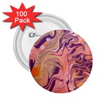 Pink ribbon 2.25  Buttons (100 pack) 