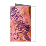 Pink ribbon Mini Greeting Cards (Pkg of 8)