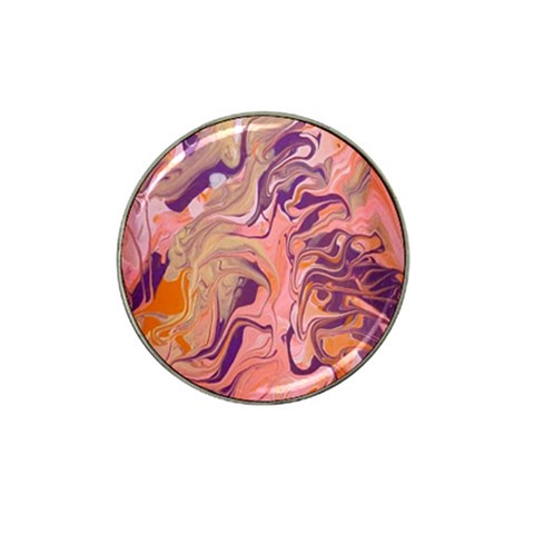 Pink ribbon Hat Clip Ball Marker (4 pack) from ArtsNow.com Front