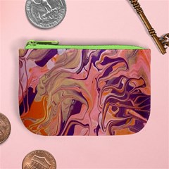 Pink ribbon Mini Coin Purse from ArtsNow.com Front