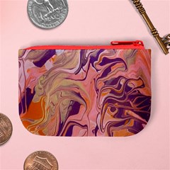 Pink ribbon Mini Coin Purse from ArtsNow.com Back