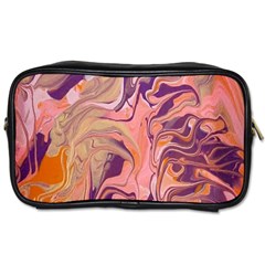 Pink ribbon Toiletries Bag (Two Sides) from ArtsNow.com Front