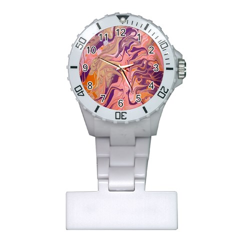 Pink ribbon Plastic Nurses Watch from ArtsNow.com Front