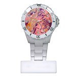 Pink ribbon Plastic Nurses Watch